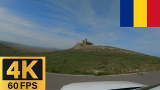 🚗 Exploring DOBROGEA | Driving from Enisala Fortress to Valea Nucarilor | ROMANIA #4k60fps