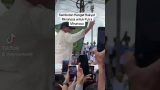 Sambutan hangat rakyat Minahasa for Putra Minahasa..#prabowo #tuamaminahasa #manado #sulutviral #fyp