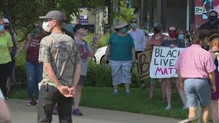 Bloomington protest for justice in Lake Monroe attack caught on video