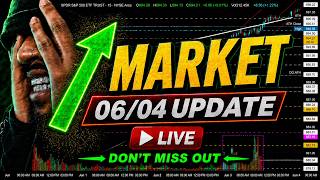 Is This Finally the Real Dump? OR A Buy? 🚨 6/04 Stock Market Plan ( NVDA SPY OKLO CRWV NU TSLA HOOD)