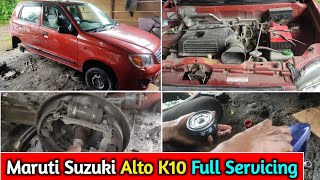 Maruti Suzuki Alto Full Servicing | Maruti Suzuki Alto K10 full servicing | Car Servicing