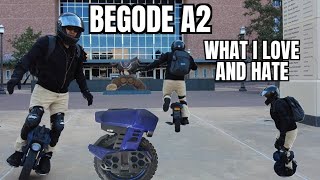 Begode A2 - What I like and don't like