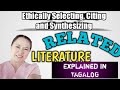 Ethically Selecting, Citing and Synthesizing Related Literature / Explained in Tagalog