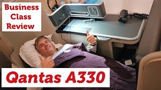 Qantas A330 Business Class - Welcome Home!