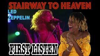 FIRST TIME HEARING Led Zeppelin - Stairway to Heaven Live | REACTION (InAVeeCoop Reacts)