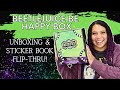 NEW Beetlejuice Be Happy Box- Unboxing & Sticker Book Flip-Thru- The Happy Planner