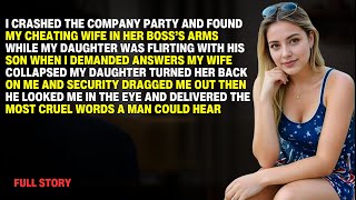 I Crashed the Company Party and Found My Cheating Wife in Her Boss’s Arms, While My Daughter Was