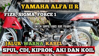 JALUR DAN WARNA KABEL YAMAHA ALFA ,SIGMA,F1ZR !!! TUNER PROJECT!!!