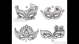 心理測試：四個面具選一個，測試你內心深處不為人知的陰暗面？