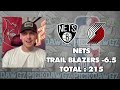 portland trail blazers vs brooklyn nets 1 14 25 nba picks u0026 predictions nba tips