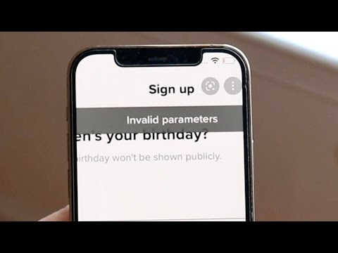 Invalid Parameters on TikTok: How to Fix It