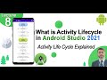 What is Activity Lifecycle in android | Android Activity Lifecycle Explained | L-8
