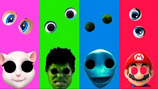 Wrong eyes👀 challenge DAME TU COSITA Funny Puzzle Wrong Heads