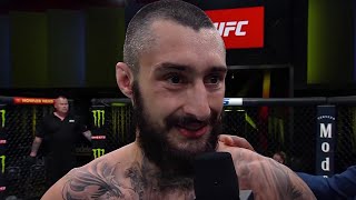 Charles Jourdain Octagon Interview | UFC Vegas 52