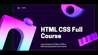 HTML CSS Tutorial for Beginners Part 1