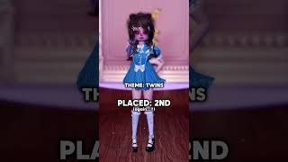 MY OUTFITS AND WHERE I PLACED IN MASTER SERVERS...
