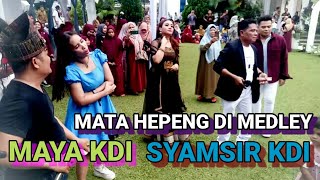 Maya Kdi  Syamsir Kdi Mata Hepeng Di Medley Pesta Halak Batak Mandailing Di Bogor