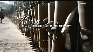 Golden Words of Khalid Bin Walid RA | Battle of Yarmuk | Warriors of Islam