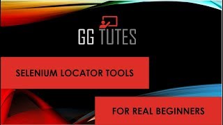 Lecture 4- FireBug/FirePath/Locator tools