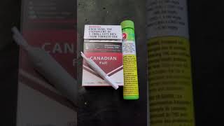 Ghost Train Haze Sativa 18.9% and Canadian Full Cigarettes