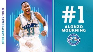 #1 - Alonzo Mourning | Hornets 30th Anniversary Team