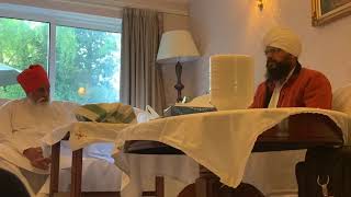 UK TOUR  2019 Satguru Nirajan Dass Maharaj ji at UK with Sant Mandeep Das Ji