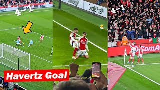 Arsenal Fans Reactions to Kai Havertz Goal (4-1) vs Man City