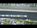 droneraw mittelland canal germany s longest inland shipping route wolfsburg germany