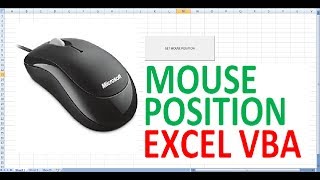 Mouse Position Excel VBA msgbox