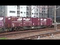 jr貨物 ef210 134号機（新鶴見）＋コキ24両　貨物列車68レ 2019.06.15