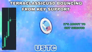 USTC COIN BOUNCING FROM KEY SUPPORT IN 2025‼️ TERRACLASSICUSD CRITICAL MOMENT UNFOLDING‼️ SERIOUS