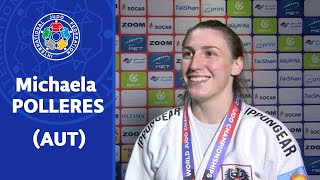 Michaela POLLERES (AUT) - World Judo Championships Doha 2023 Bronze Medalist / - 70 kg