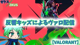 【VALORANT】反響キッズによるヴァロ配信