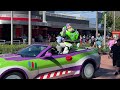 hollywood studios pixar motorcade