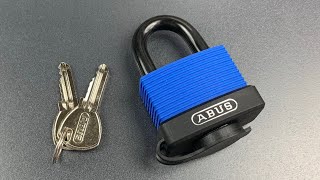 [778] Abus 70IB/45 All Weather Padlock Picked