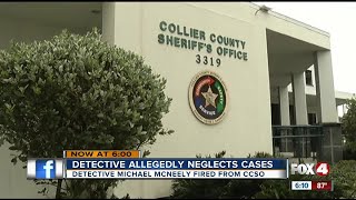 Collier Detective Allegedly Neglects Cases