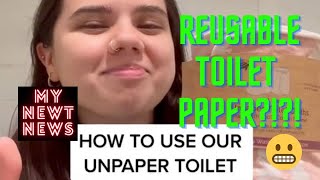 Reusable toilet paper!?!?!