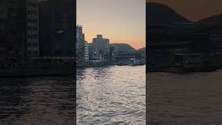 基隆港的黃昏Keelung Harbor  Sunset⚓️（2023年11月拍攝）🌇🌆