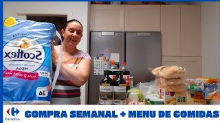 COMPRA SEMANAL FRESCOS Y OFERTAS+ MENU SEMANAL DE COMIDAS