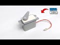 How To Make Powerful Servo Motor At Home From PVC Pipe