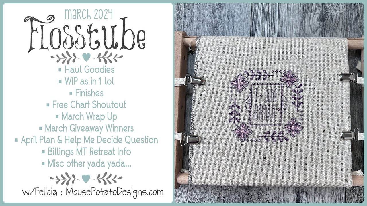 Flosstube March 2024 Youtube