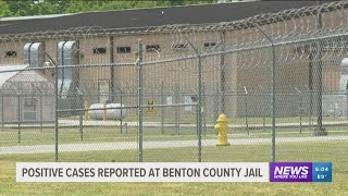 Positive coronavirus cases reported at Benton County Jail