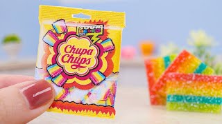 Fresh Miniature Chupa Chups Jelly Decorating | Yummy Miniature Rainbow Gummy Fruit Jelly Recipe