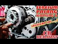 Modif Pasang Kampas Kopling 6 per 6 CB Keramat untuk Mengimbangi Mesin L70 Bore Up 65 mm