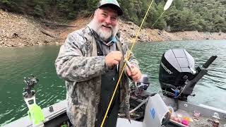 Kokanee fishing at new Bullards bar reservoir