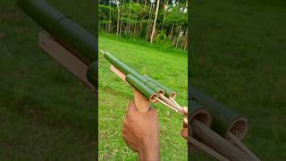 Bamboo Creations with Single Crossbow #Bamboo #Diy #Bambooart #Slingshots #Idea