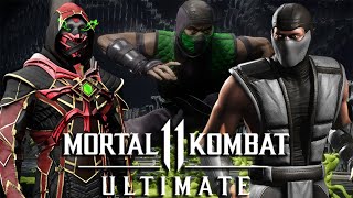 Mortal Kombat 11: Ermac Smoke and Reptile Intro References [Full HD 1080p✔]