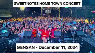 Sweetnotes Home town Concert #sweetnotesmusic #sweetnotes #gensancity #tatakgeneral