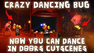 New Crazy Dancing Bug in Doors Content Update | How to Dance in Doors Cutscenes | Doors New Bug