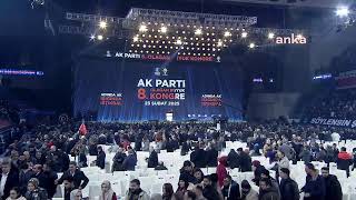 AK Parti'nin 8'inci Olağan Büyük Kongresi / Ankara #Canlı